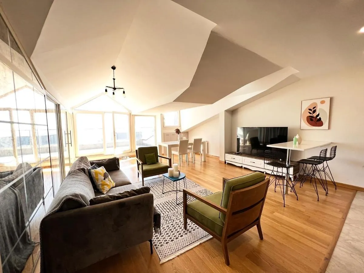 Wonder Homes - Ultra Luxury Rooftop Penthouse W/ Bosphorus View&Terrace Istanbul Apartment