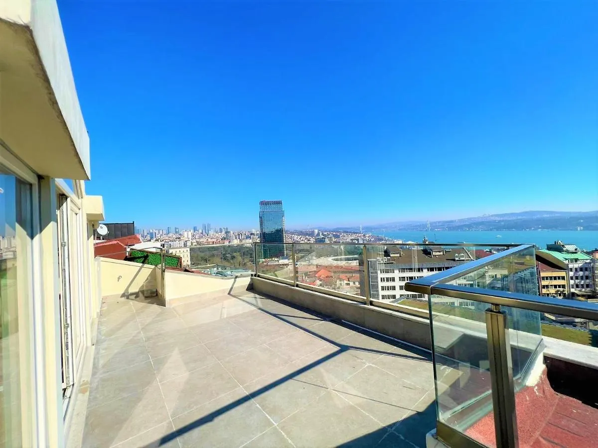 Wonder Homes - Ultra Luxury Rooftop Penthouse W/ Bosphorus View&Terrace Istanbul 0*,